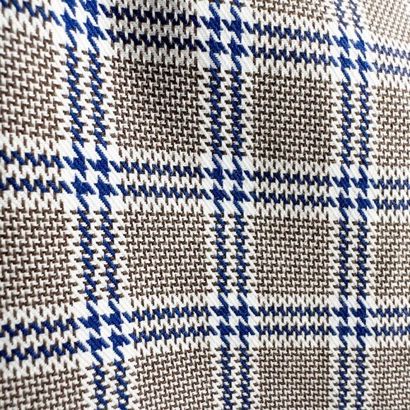 Emanuel Berg Paris Luxury Slim Fit Plaid Shirt 15 1/4 - Picture 4 of 7